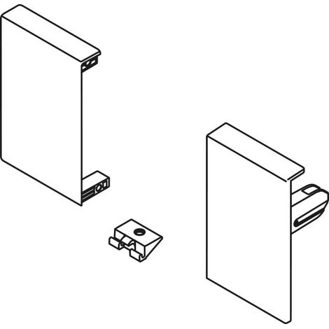 Cjto Adaptador Perfil Del. Cacerolero Interior TandemBox Antaro Gris (1/2)