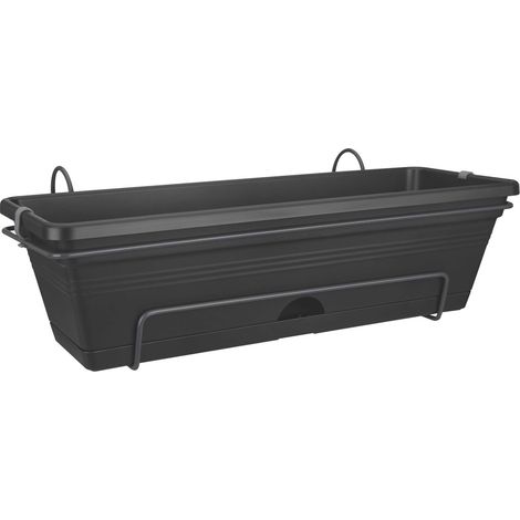 Jardineras Kit Green Basics 50cm Living Noir - Elho (1/3)