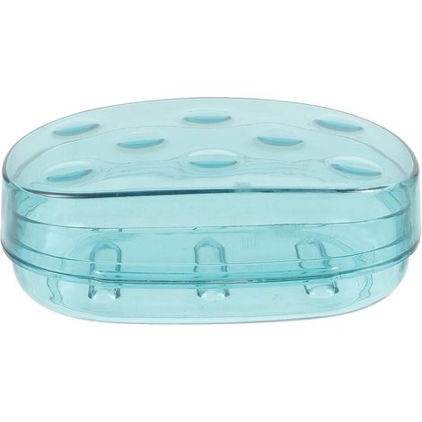 Double Layer Soap Case with Lid Stylish and Eco Friendly