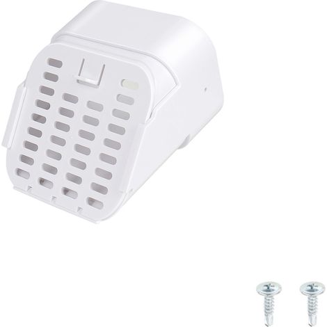 1 Raccord de descente d'évier, 3"x4" ou 2"x3", filtre anti-débris, lame de protection, compatible gouttières standard (1/5)