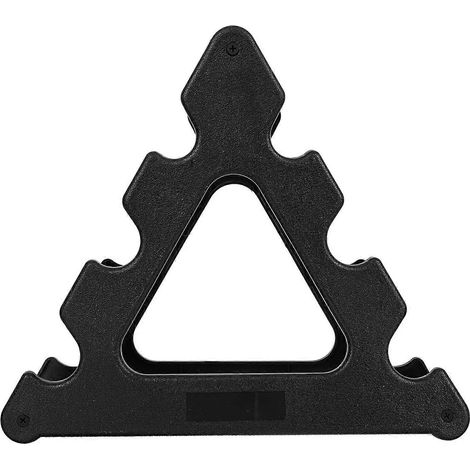 Support pour haltères à trois niveaux, lot de 2, pour usage intérieur. (1/5)