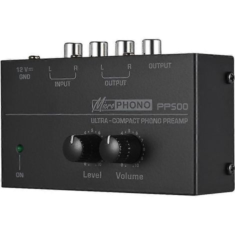 Ultra- Phono Preamp Pp500 With Treble Ba Volume Adjment Pre-amp Turntable Preamplifi (1/5)