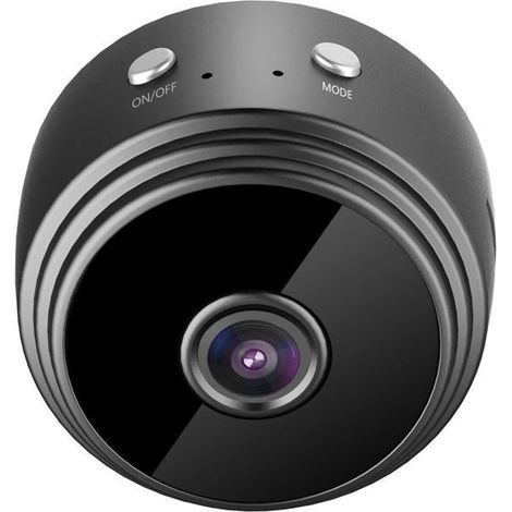 Mini Camera Espion WiFi IP Cachee sans Fil Full HD 1080P Enregistreur, avec Vision Nocturne Infrarouge et Detection de Mouvement (1/5)