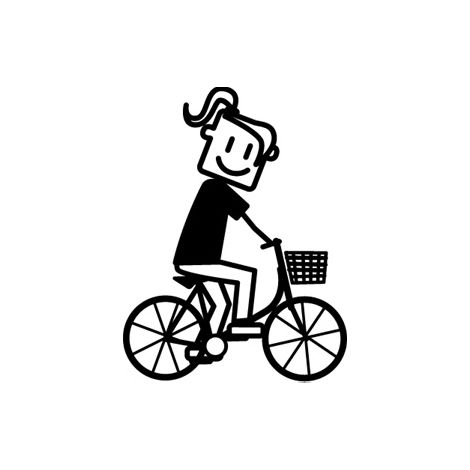 Autocollant fille vélo noir ALTIUM 3007179 - Ce produit de marque Altium est neuf.