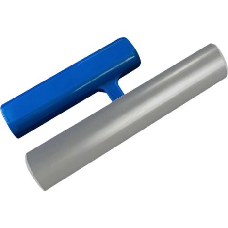 Truelle d'angle pour plaques de plâtre, truelle à plâtrer avec poignée antidérapante, truelle de finition pour angles intérieurs (1/4)