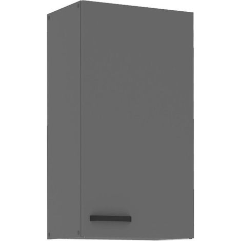 Küche NESSA Hängeschrank 50 cm Anthrazit Küchenzeile Küchenblock Einbauküche (1/4)