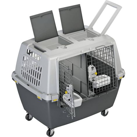 Stefanplast Transportín Gulliver Touring 80x58x62 cm gris 81340 (1/5)