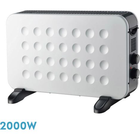 2000w weiß/schwarz 2000w Haushaltskonvektor 2w 2w einstellbarer Thermostat einstellbarer Thermostat Schutz vor Überhitzung, Turbo 38x61x22cm