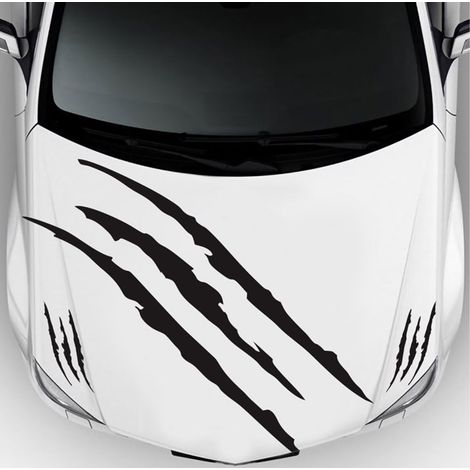 General Motors Motorhaubenaufkleber mit Krallenabdruck, schwarz (1/5)