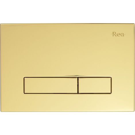 Plaque De Commande Pour Bâti-Support Encastré Rea K011A-Q  Gold (1/4)