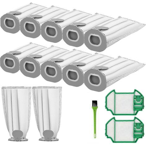 Sac pour aspirateur Kobold VK7 FP7, 10 sacs filtrants et 2 filtres -- (1/5)