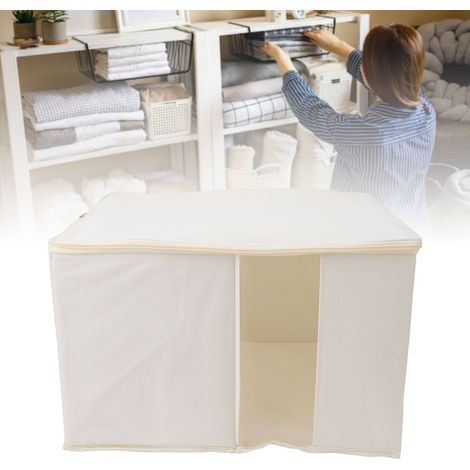 Boite de rangement pour vêtements, Mano Collection, Modèle 64L Oxford, Transparent et Grand Volume (1/5)