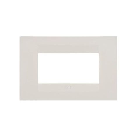 PLAQUE GEO 4P IVOIRE GEWISS GW16404TI