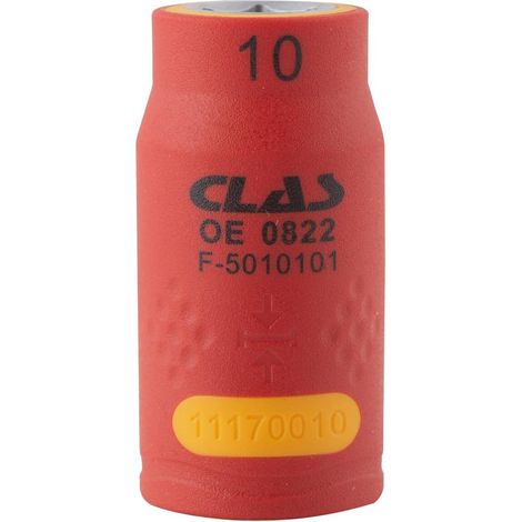 Douille isolee 3/8" 10mm- OE 0822 - CLAS Equipements (1/2)