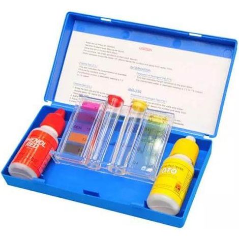 Trousse d'analyse piscine - liquide Chlore/pH (1/3)