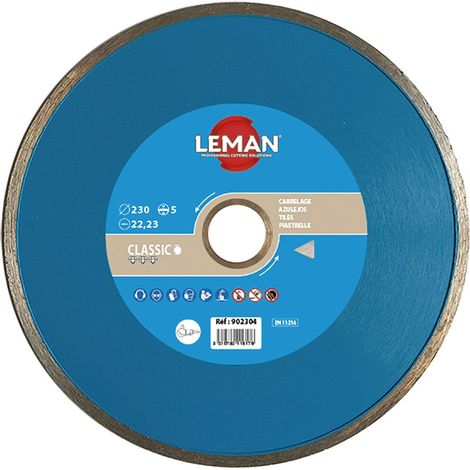 DISQUE DIAMANT JC CARRELAGE 125X22.23 HT5 Jante continue