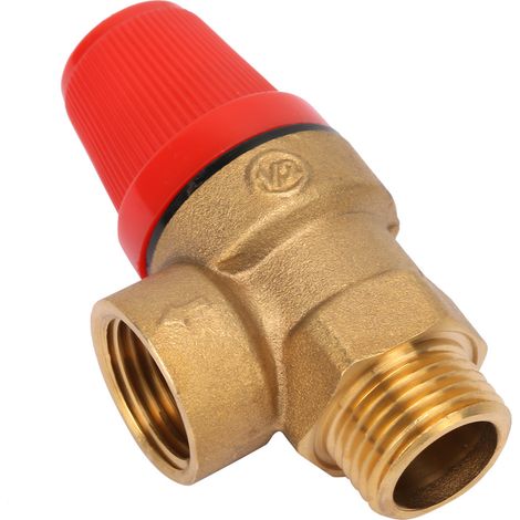 G1/2'' Premium Messing-Sicherheitsventil DN15 Gewindefeder Hängendes Ofen-Sicherheitsventil (3 bar DN15) (1/5)