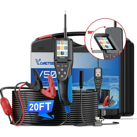 Herramienta de diagnóstico eléctrico, prueba de voltaje, activación de componentes, V500 (1/2)