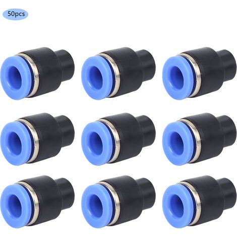 Bouchons Pneumatiques 50 Pièces Plastique Laiton à Bague Ovale Quick Insert PPF pour Hôtel (1/5)
