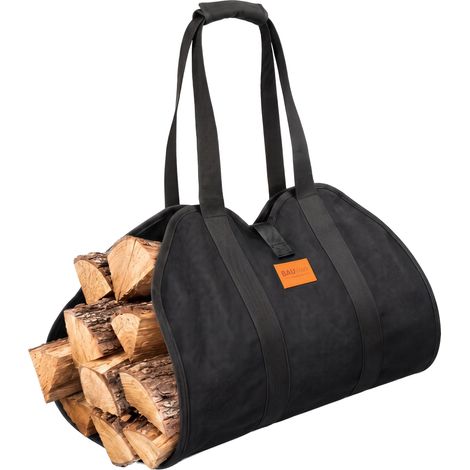 Kaminholztasche Trondheim schwarz (1/5)