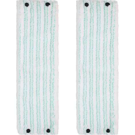 CSPARKV 2 Pack Mop Head Refill for Leifheit Clean Twist/Combi M Micro Duo - 48.5 x 15cm Mop Cloth, Compatible with Leifheit Mop, Microfiber Replacement Mop Pads for All Floors