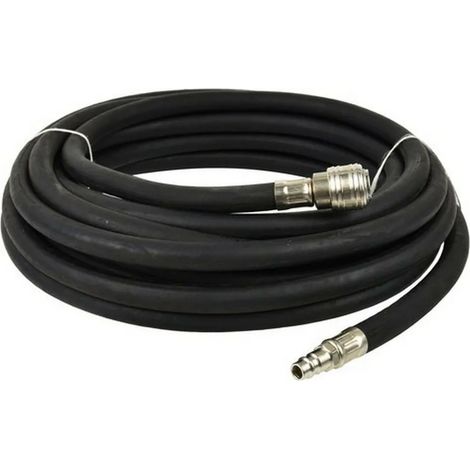 Tuyau pneumatique Geko 10 x 15 mm, 10 m, en caoutchouc, avec raccords (1/5)