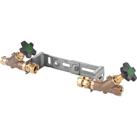 Viega Unidad de montaje Geopress Easytop, Q3 4, Qn 2,5, d 28mm Bronce rojo o bronce de silicio, acero inoxidable modelo 2230.12, 629878