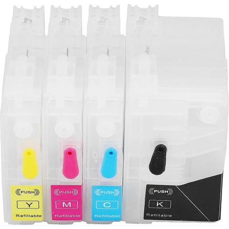 Tintenpatronen-Set (Rot, Blau, Gelb, Schwarz, 4 Farben) für Drucker LC3119
