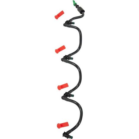 Geeignet für 4x 8200890122 Kraftstoffrücklaufschlauch, Kraftstofftankschlauch, Einspritzschlauch und Leckageschlauch kompatibel mit MasterTrafic 8200778880 (1/3)