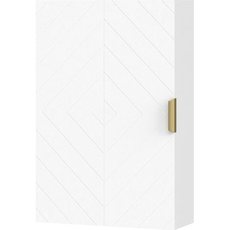 Armoire murale de salle de bain, armoire à pharmacie murale, meuble de rangement avec étagère réglable