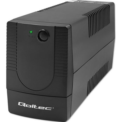 Fuente de alimentación de emergencia interactiva en línea Qoltec UPS (1/5)