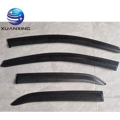 Suitable for Kia MORNING 2017 models, window rain guards, rain visors, and black warrior modification parts. (1/4)