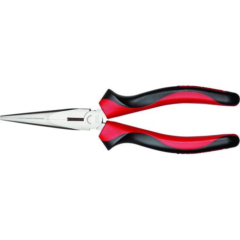 Gedore red R28502200 Flachrundzange gerade 200 mm 2K-Griff (1/3)