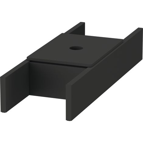 Système d'aménagement Duravit largeur 115mm noir diamant, sans