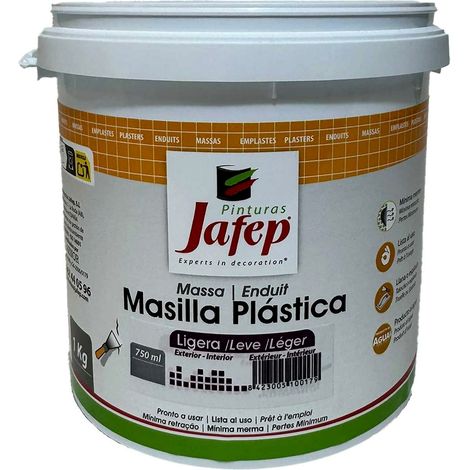 Enduit blanc Jafep – Extérieur et Intérieur, prêt à l'emploi 1 kg