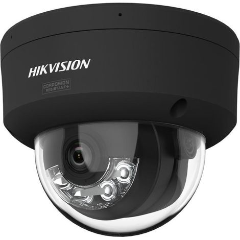Caméra de sécurité Hikvision Pro Dome ColorVu noir 4MP