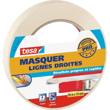 Mascherina - Linee dritte 50mx19mm - Tesa