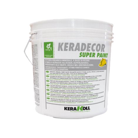 Keradecor super paint mb lt 0.70  pittura organica minerale