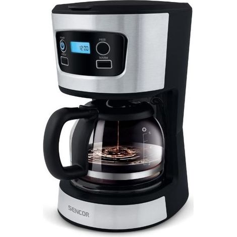 Sencor SCE 3700BK caffettiera nera 0,75 L 6 tazze