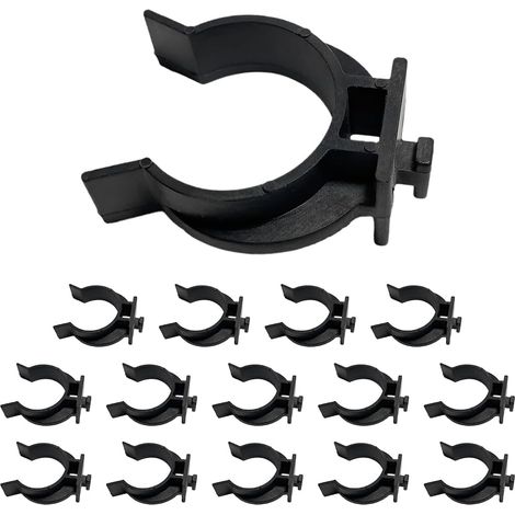 20Pcs Clips Plinthe Cuisine, Attache Plinthe Cuisine, Plastique Clips pour Plinthe, Clip pour Pieds de Plastique et Aluminium, Support de Plinthe de Salle de Bain pour Pieds de Cuisine (1/5)