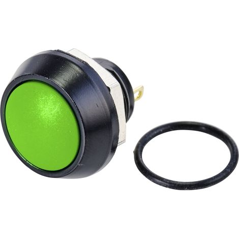 TRU COMPONENTS TC-10091004 GQ12B-10/J/G/A BOUTON POUSSOIR À PRESSION 48 V/DC 2 A 1 X OFF/(ON) À RAPPEL IP65 1 PC(S) (1/2)