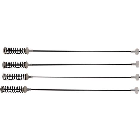 Kit 4 tiges suspension lave-linge Toivize alliage plastique anti-vibrations silencieux montage facile universel robuste (1/5)