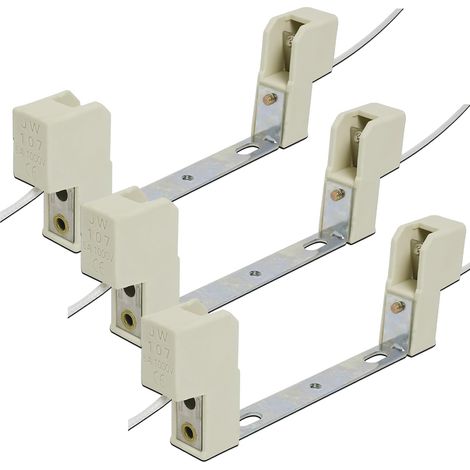 3 Pièces Douille Ampoule R7S 118mm AC 100-240V,Douille Halogene Compatible avec Ampoules Halogènes,Support Lampe Halogene pour Lampes Projecteurs,Appliques et Plafonniers (1/5)