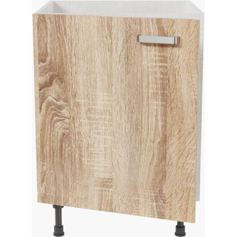 Meuble sous évier - 60 cm - Bois