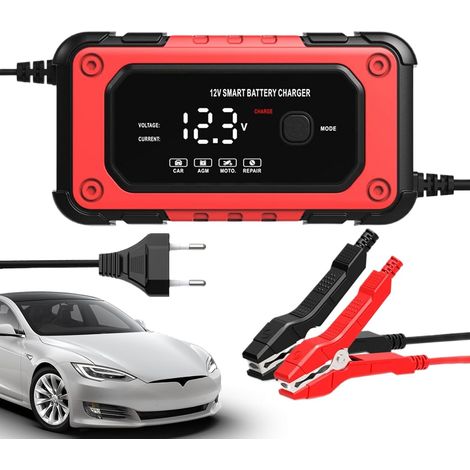 Chargeur de Batterie pour Automobile - Chargeur De Batterie 12V 6A (1/5)