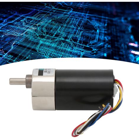 XD-37GB3650 + support + variateur de vitesse pour moteur à engrenages sans balais DC24V, micro-moteur sans balais à vitesse variable, petit moteur 30 tr/min (1/5)