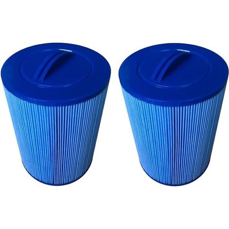 Filtro para spa compatible con PWW50P3 6CH-940 FC-0359, rosca gruesa/SAE de 1-1/2"/3,8 cm (no compatible con PWW50P4/rosca fina/rosca MPT), φ15x20,5 cm, paquete de 2
