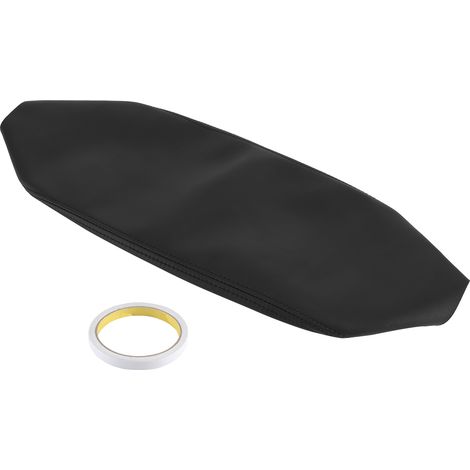 Housse d'accoudoir de Voiture, Housse de Couvercle de Console Centrale Automatique en Cuir PU Protecteur d'accoudoir Souple adapté pour Camry 2007-2011 (Gris)(Noir).