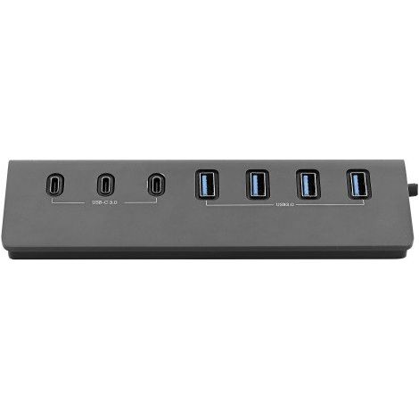 Hub 7 en 1 T'nB USB-A & USB-C 3.0 (1/3)