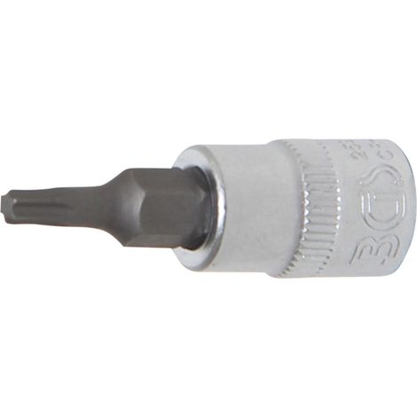 BGS Bit-Einsatz Antrieb Innenvierkant 6,3 mm (1/4") T-Profil (für Torx) T15 - 2591 (1/2)